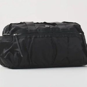 Lululemon Black Duffle Bag